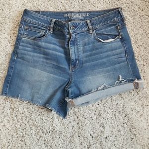 American eagle high rise shortie